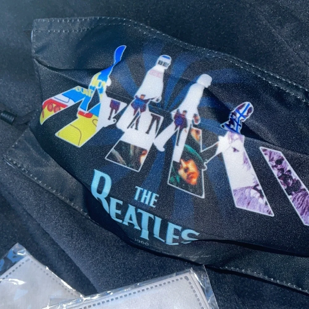 New The Beatles face mask